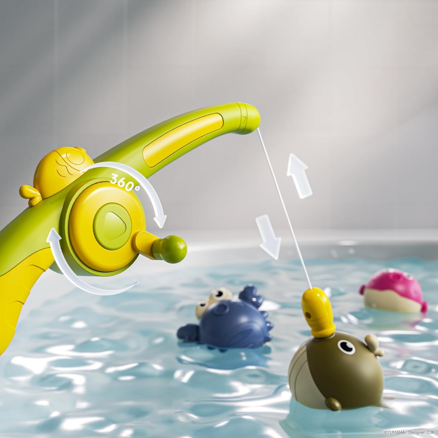 Magnetic Fish Bath Toys for 3-5+ Yr Olds