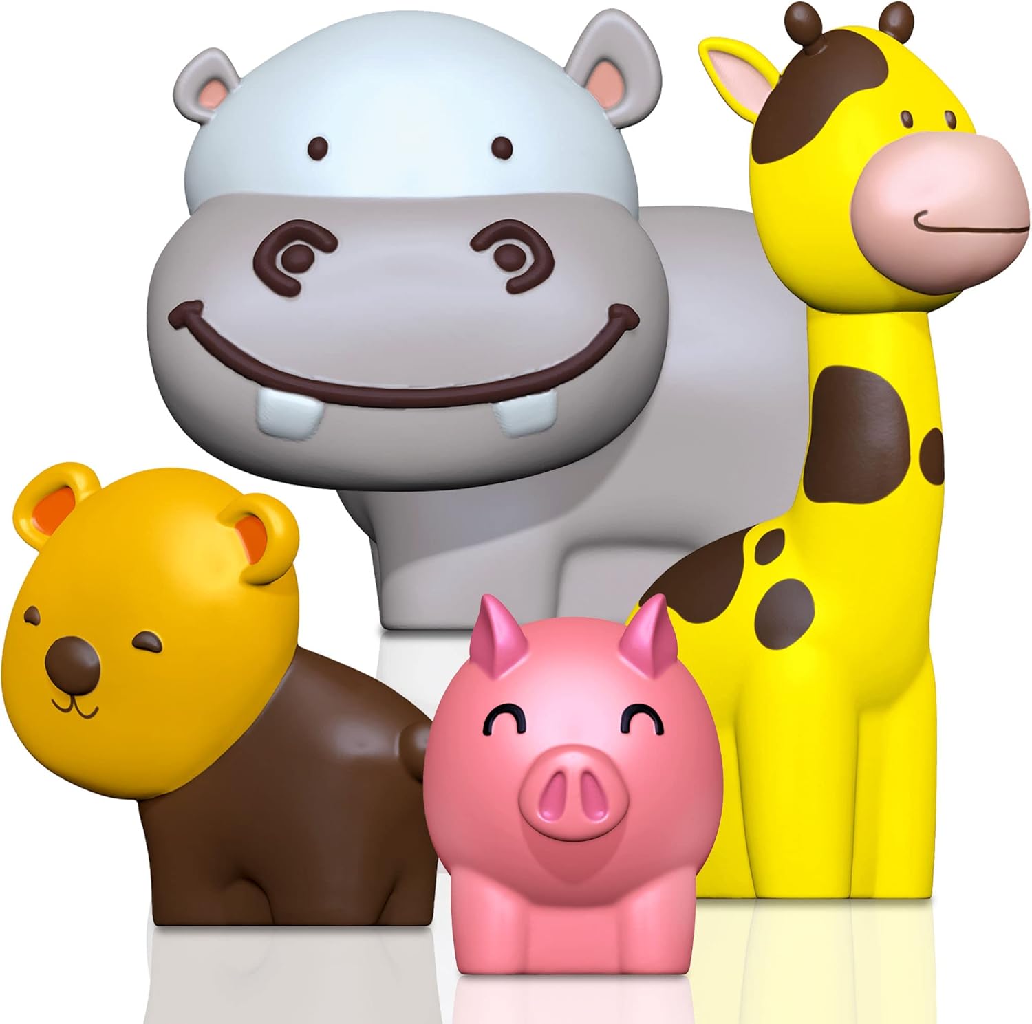 Mold-Free Animal Bath Toys