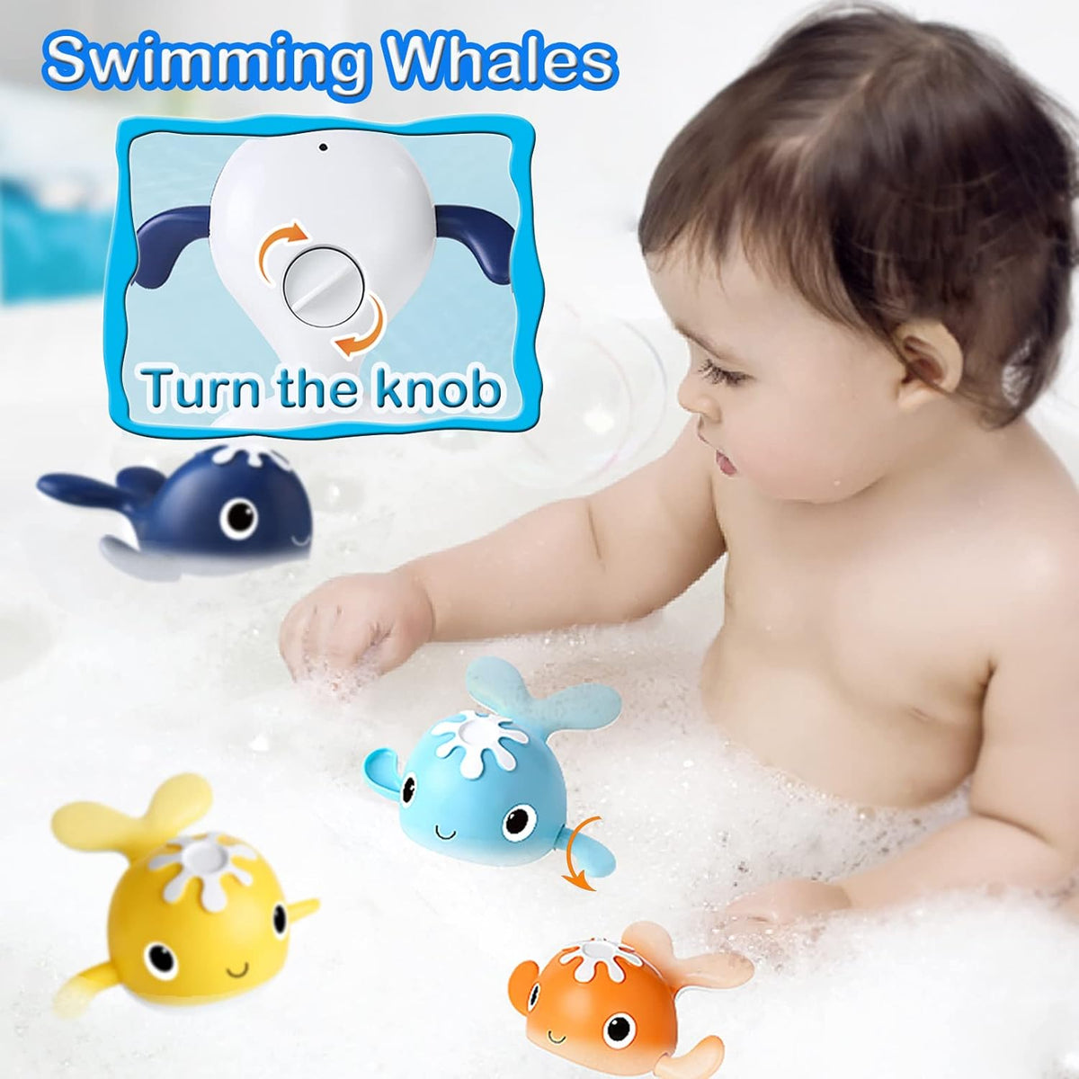 Magnetic Fishing & Whale Bath Set