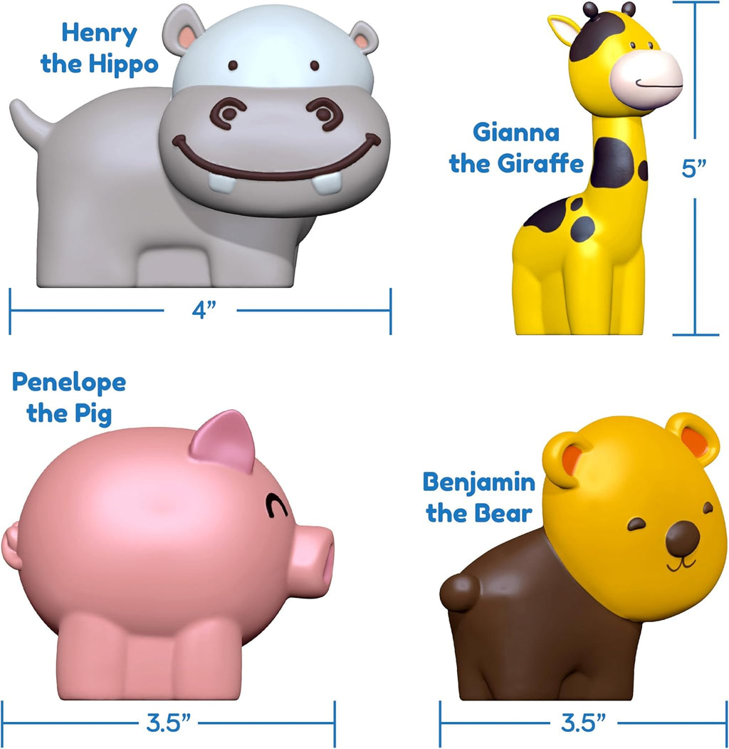 无霉菌动物沐浴玩具