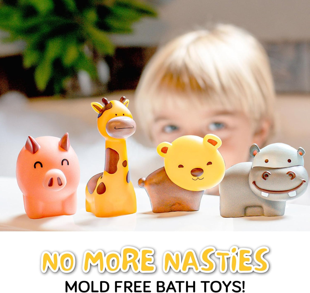 good Mold-Free Animal Bath Toys